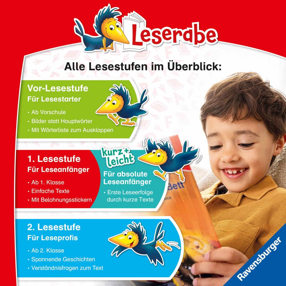 Ravensburger Buch Erstlesetitel Leserabe 1. Lesestufe Gruselgeschichten 46402