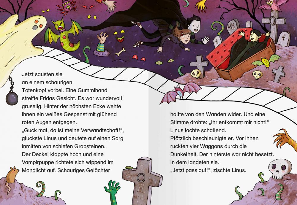 Ravensburger Buch Erstlesetitel Vampire, Spuk und Geisterjäger Schaurige Gruselgeschichten 46419