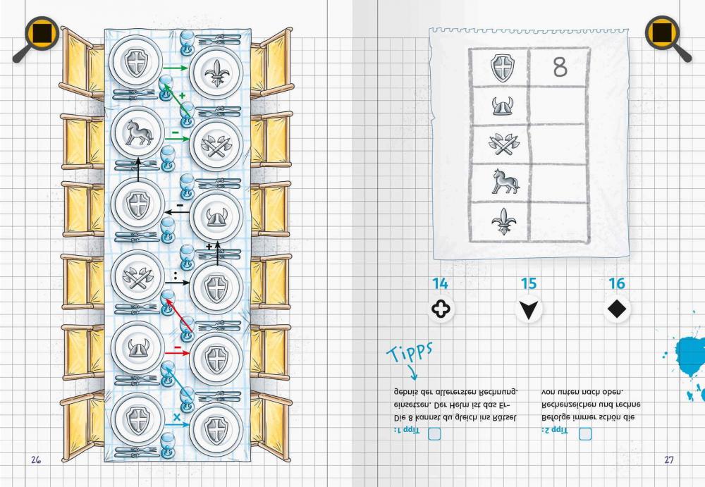 Ravensburger Buch Quiz und Rätsel Escape Rätsel Rätselhafter Rittersaal 48894