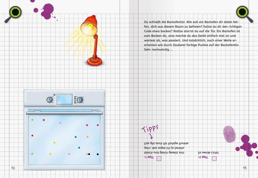 Ravensburger Buch Quiz und Rätsel Escape Rätsel Küche des Grauens 48896