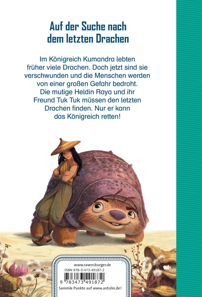 Ravensburger erzählendes Kinderbuch Disney Raya und der letzte Drache - Für Erstleser 49187