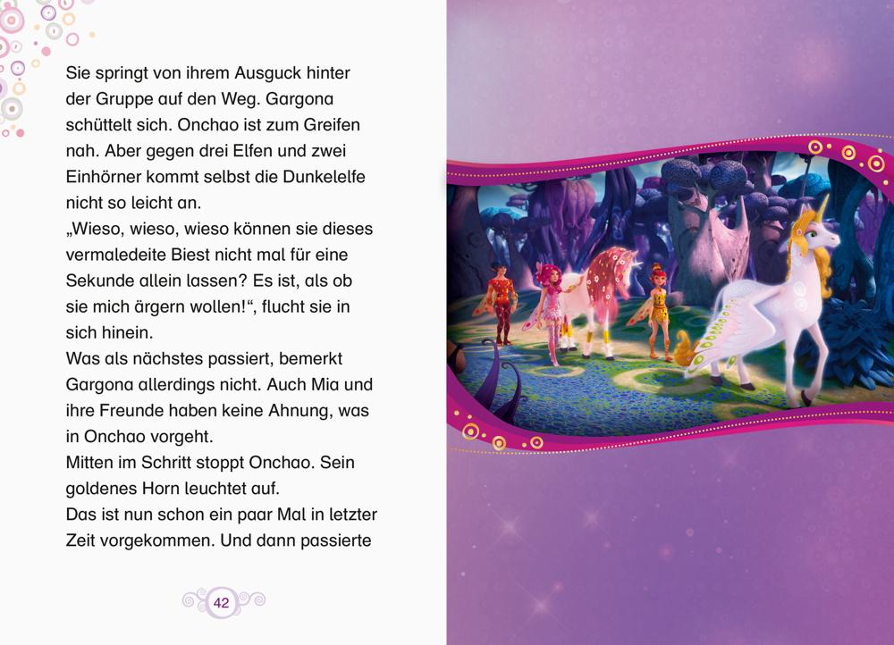 Ravensburger erzählendes Kinderbuch Mia and me Das kleine Einhorn Für Erstleser 49193