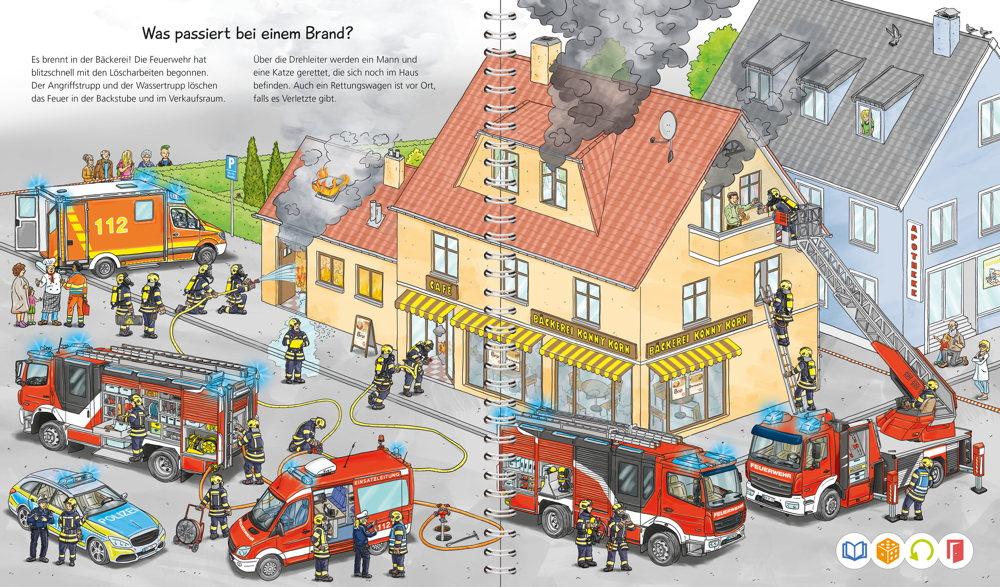 Ravensburger tiptoi Buch Wieso? Weshalb? Warum? Bei der Feuerwehr 49227