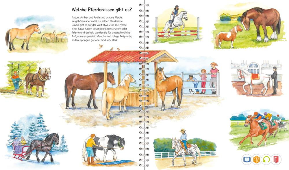 Ravensburger tiptoi Buch Wieso? Weshalb? Warum? Wir entdecken Pferde und Ponys 49229