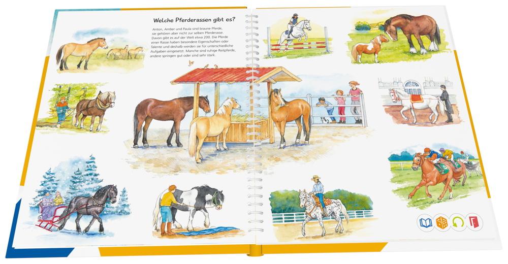 Ravensburger tiptoi Buch Wieso? Weshalb? Warum? Wir entdecken Pferde und Ponys 49229