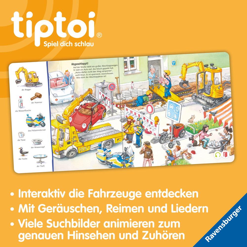 Ravensburger Buch tiptoi Bilderbuch tiptoi Suchen und Entdecken Fahrzeuge 49269