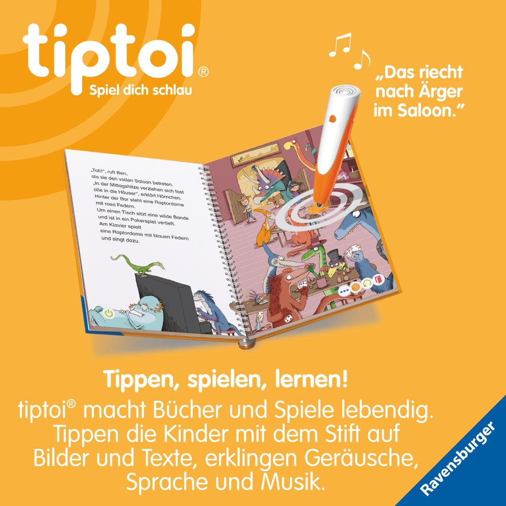 Ravensburger Buch tiptoi Lese-Lausch-Abenteuer Dino-Stadt 49276