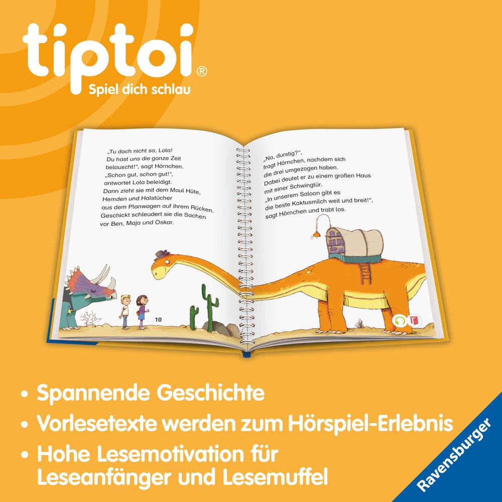 Ravensburger Buch tiptoi Lese-Lausch-Abenteuer Dino-Stadt 49276