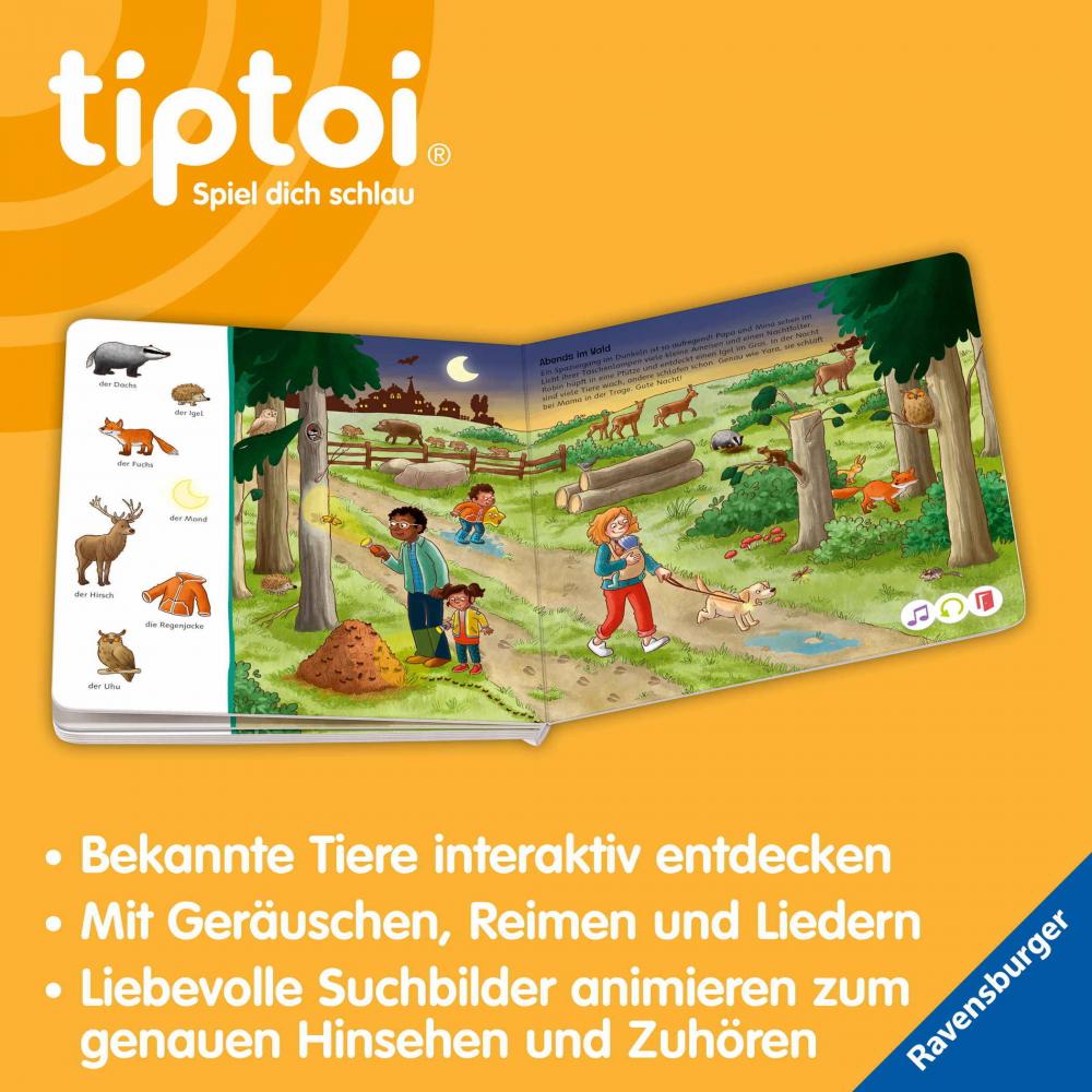 Ravensburger Buch tiptoi Suchen und Entdecken Meine Tiere 49290