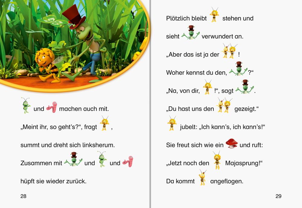 Ravensburger erzählendes Kinderbuch Die Biene Maja Der Bienentanz - Zum Lesenlernen 49639