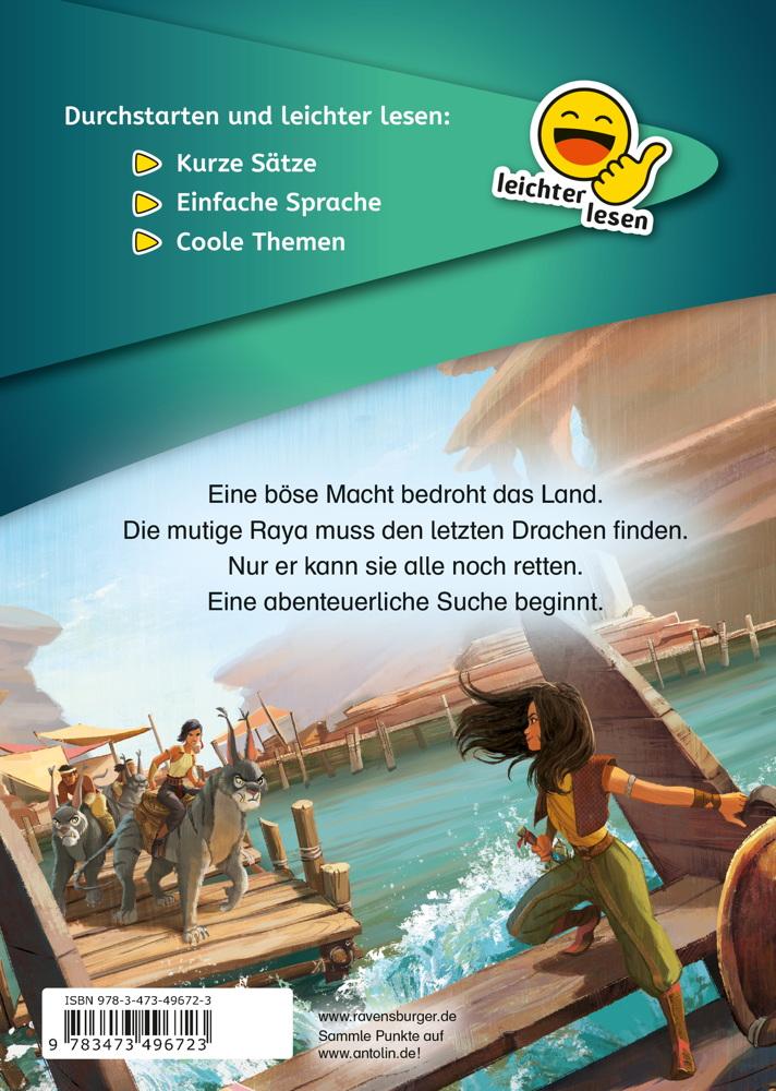 Ravensburger Buch Erzählendes Kinderbuch Erstleser leichter lesen Disney Raya 49672