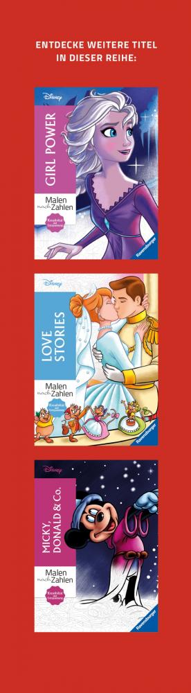 Ravensburger Buch Kreativität Disney Malen nach Zahlen Classics 49832