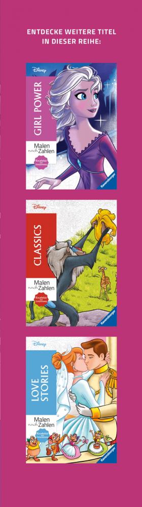 Ravensburger Buch Kreativität Disney Malen nach Zahlen Micky, Donald & Co. 49834