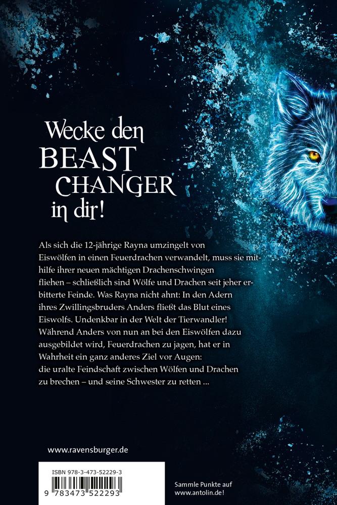 Ravensburger Buch Erzählendes Taschenbuch Beast Changers Band 1 Im Bann der Eiswölfe 52229