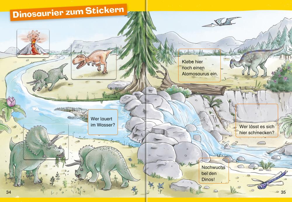 Ravensburger Buch Wieso? Weshalb? Warum? Erstleser Dinosaurier Band 1 60000