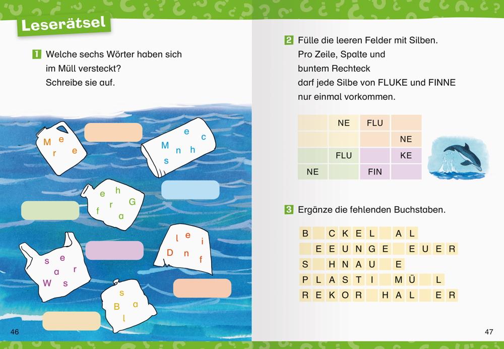 Ravensburger Buch Wieso? Weshalb? Warum? Erstleser Wale und Delfine Band 3 60002