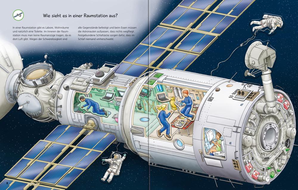Ravensburger Buch Wieso? Weshalb? Warum? Stickerheft Weltraum 60010