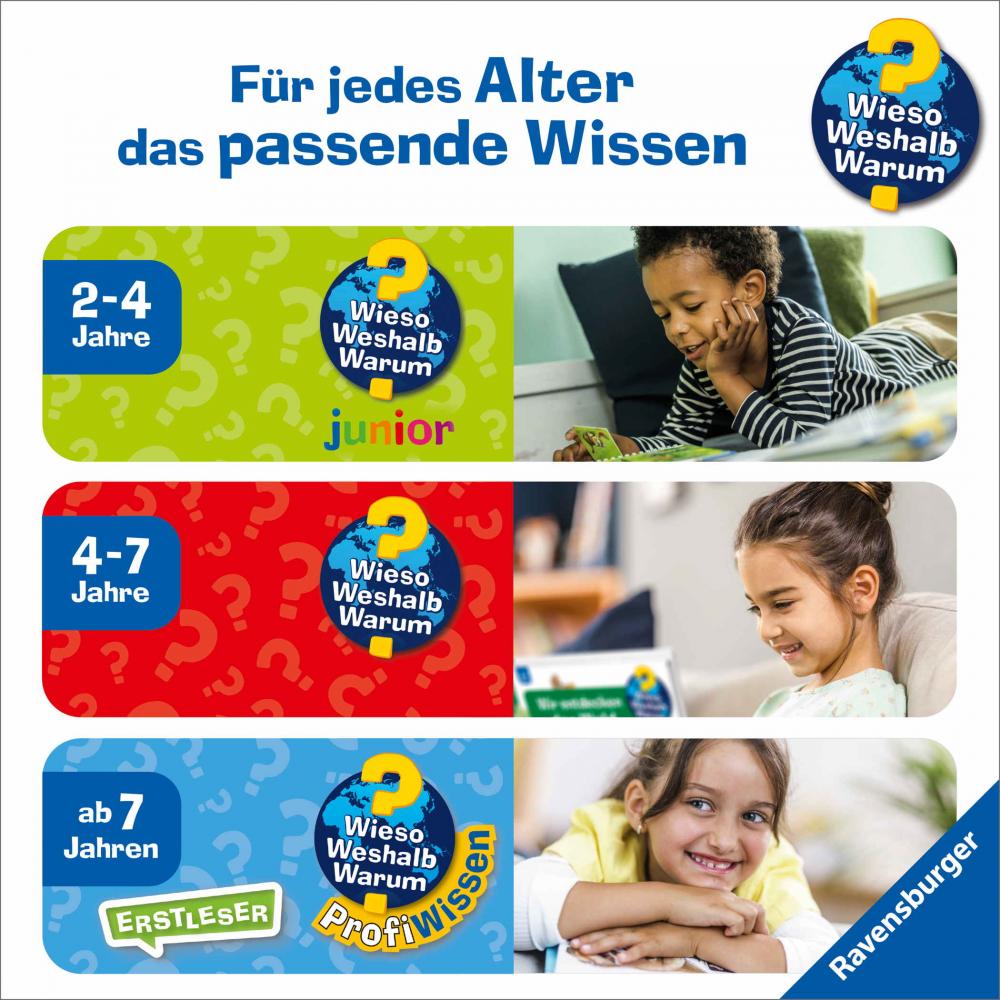 Ravensburger Buch Wieso? Weshalb? Warum? Band 31 Experimentieren mit allen Sinnen 60074