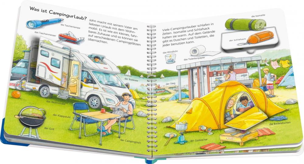 Ravensburger Buch Wieso? Weshalb? Warum? Kindersachbuch Mein junior-Lexikon Urlaub 60085