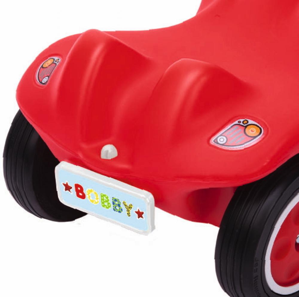 BIG Outdoor Spielzeug Nummernschild Bobby Car My-Own-Plate weiß 800056486