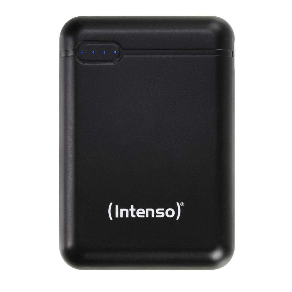 Intenso Powerbank mobile Ladestation Slim XS 10000 mAh Typ A / C USB OUT schwarz