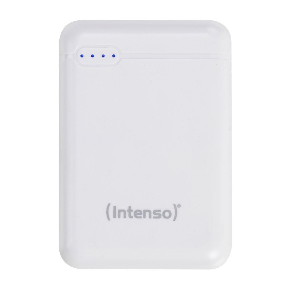 Intenso Powerbank mobile Ladestation Slim XS 10000 mAh Typ A / C USB OUT weiß