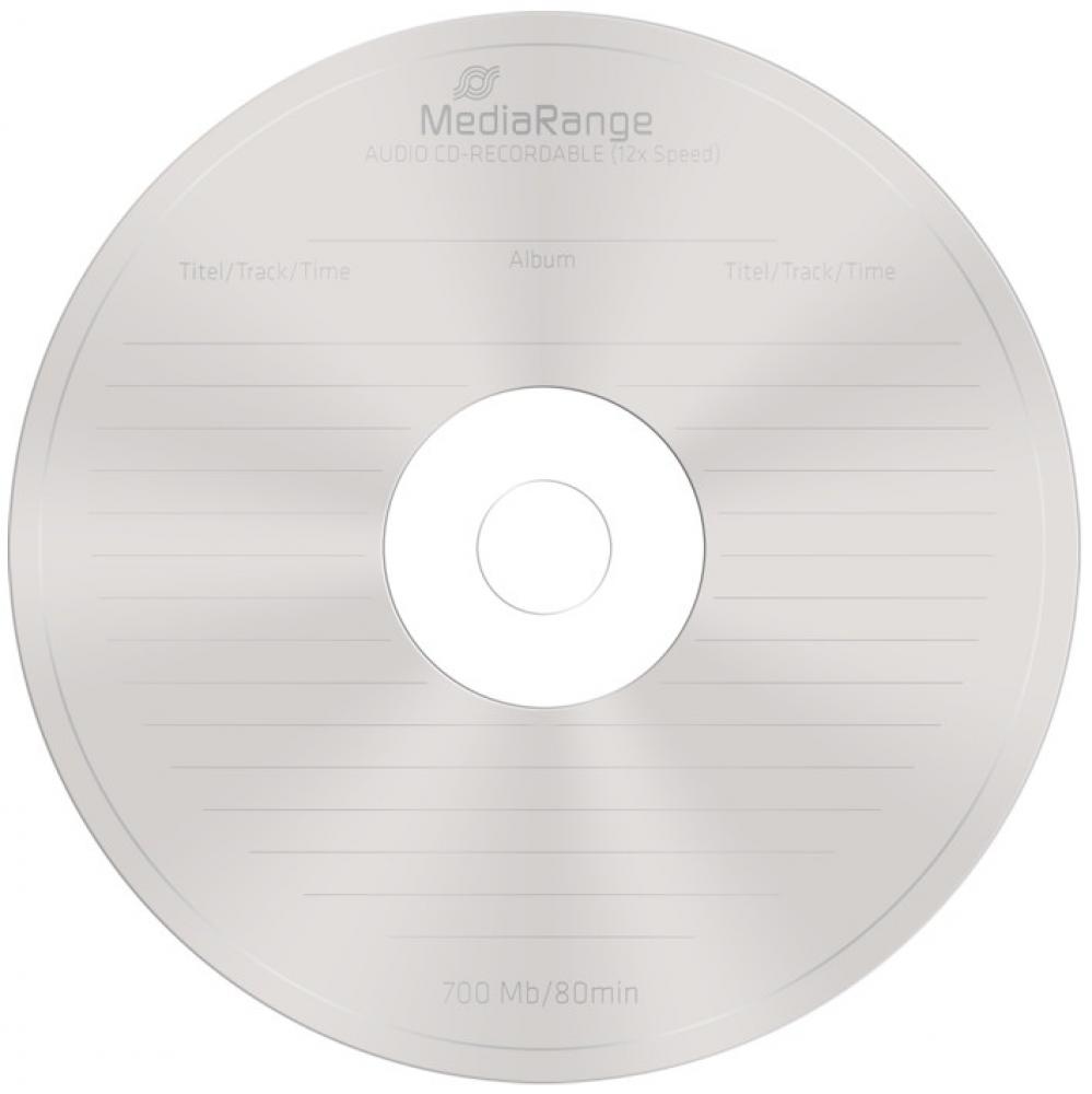 25 Mediarange Rohlinge CD-R Audio 80 Minuten Musik Spindel