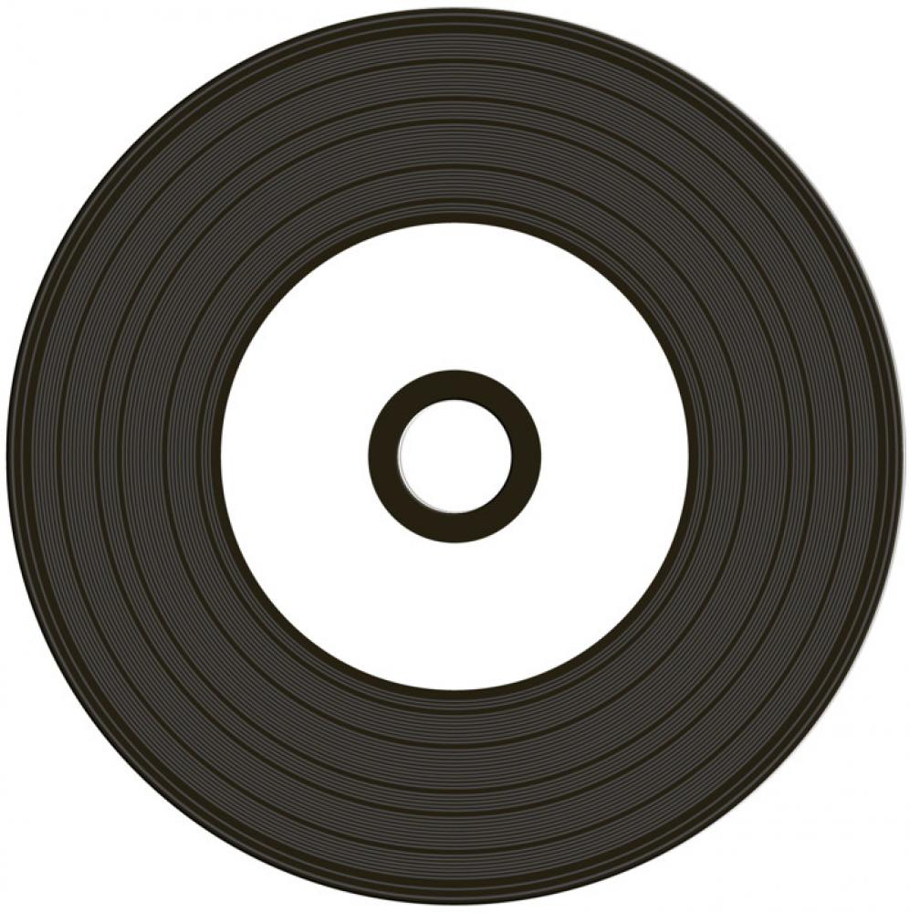 50 Mediarange Rohlinge CD-R printable vinyl black dye 80Min 700MB 52x Spindel
