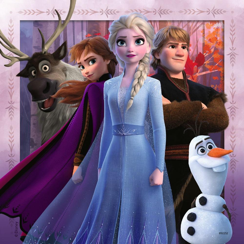 3 x 49 Teile Ravensburger Kinder Puzzle Disney Frozen 2 05011