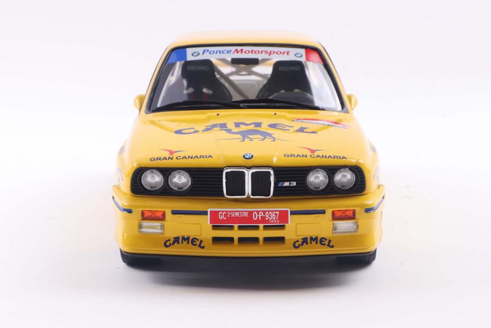 Solido Modellauto Maßstab 1:18 BMW E30 M3 GR.A #1 gelb 1992 S1801528