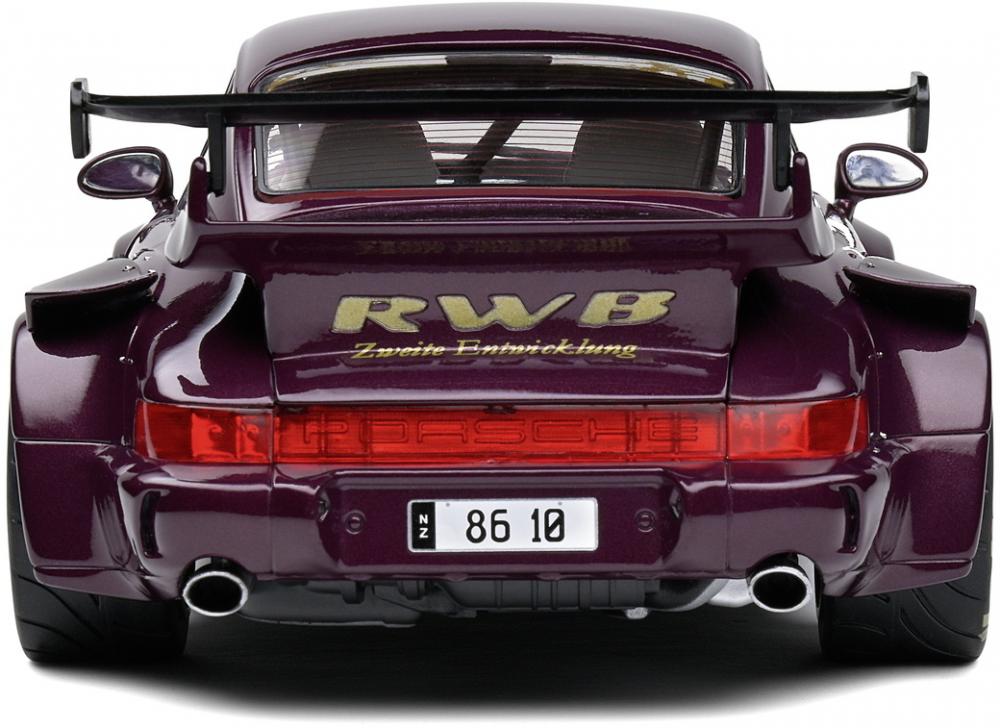 Solido Modellauto Maßstab 1:18 Porsche RWB HEKIGYOKU purple 2022 S1807504