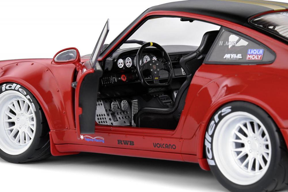 Solido Modellauto Maßstab 1:18 Porsche RWB Red Saduka 2021 S1807506