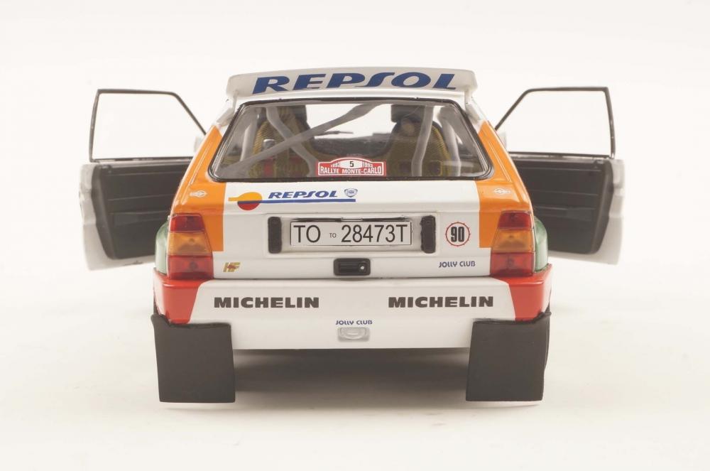 Solido Modellauto Maßstab 1:18 Lancia Delta HF Integrale #5 weiß 1993 Rallye Monte Carlo S1807806