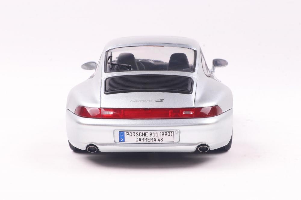 Solido Modellauto Maßstab 1:18 Porsche 911 (993) polar silber 1996 S1810103