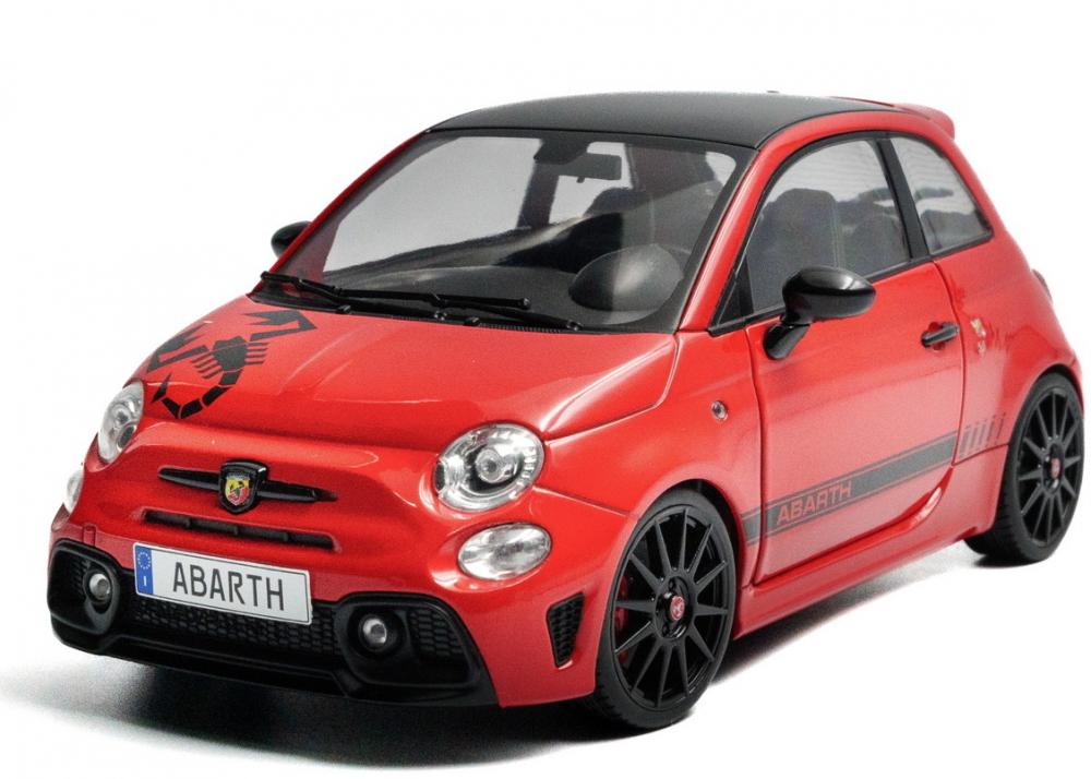 Solido Modellauto Maßstab 1:18 Fiat F595 Abarth Rosso Maranello 2022 S1811305