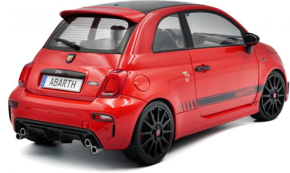 Solido Modellauto Maßstab 1:18 Fiat F595 Abarth Rosso Maranello 2022 S1811305