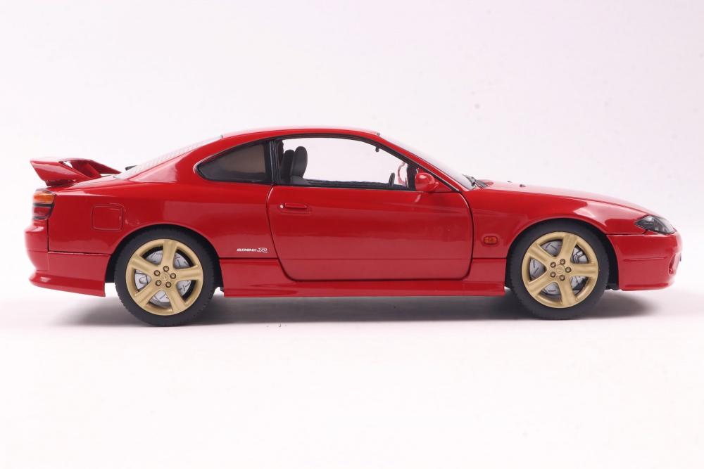 Solido Modellauto Maßstab 1:18 Nissan Silvia S15 SPEC-R AERO Flame rot 1999 S1812202