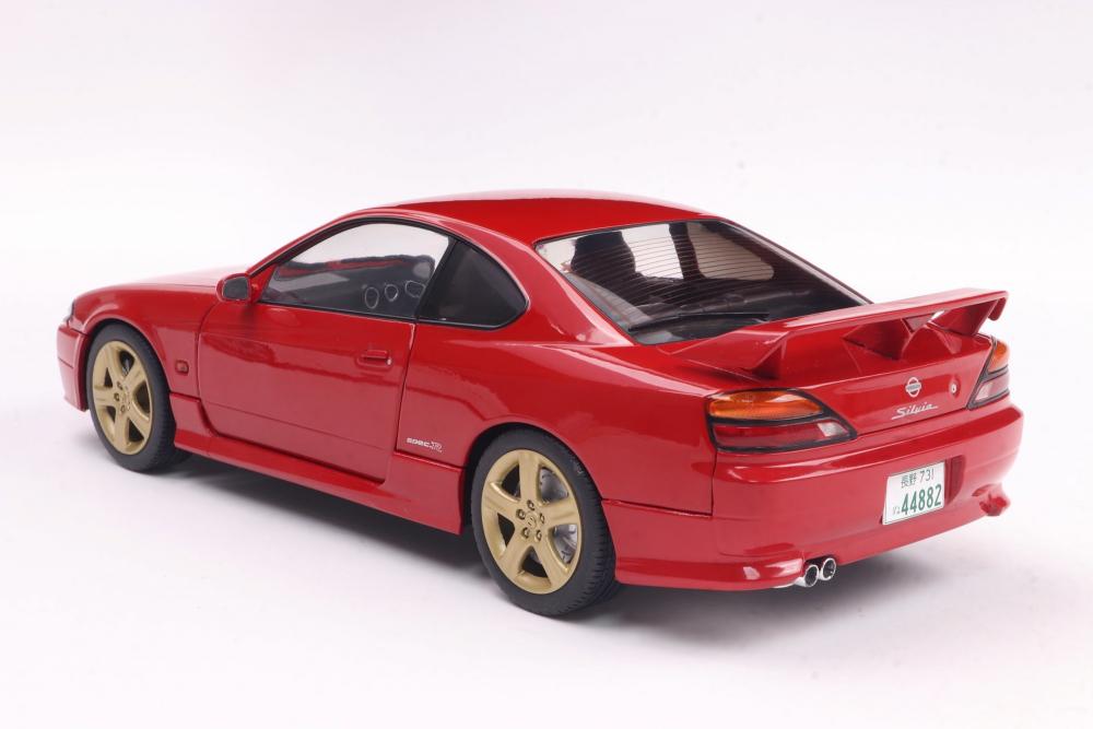 Solido Modellauto Maßstab 1:18 Nissan Silvia S15 SPEC-R AERO Flame rot 1999 S1812202