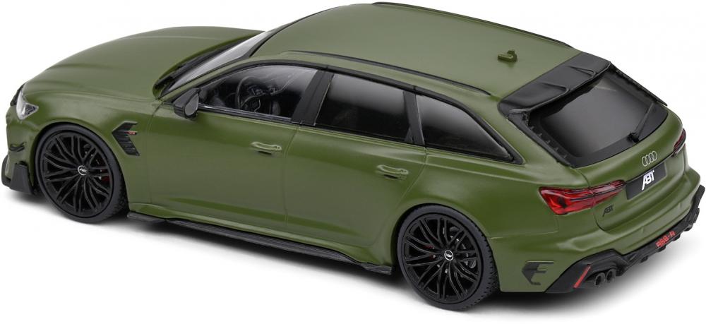 Solido Modellauto Maßstab 1:43 Audi RS6-R olivengrün 2022 S4310704