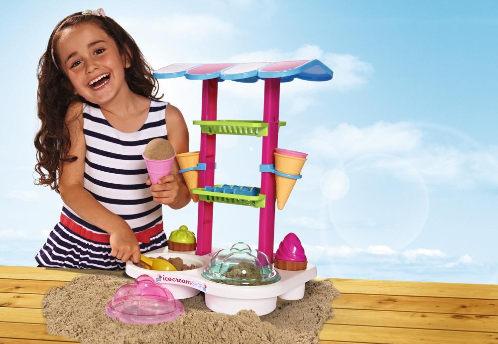 Simba Outdoor Spielzeug Sand & Strand Eisdiele Set 107102532