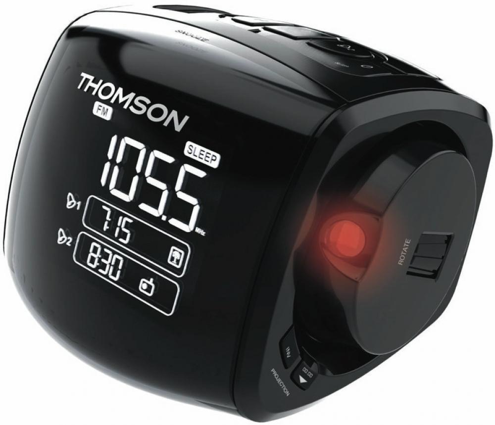 Thomson Radiowecker CP280 mit Projektor dimmbares Display FM Radio TH753033