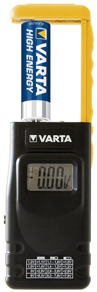 Varta Batterietester LCD Digital Tester für AA AAA C D 9V Knopfzelle 891