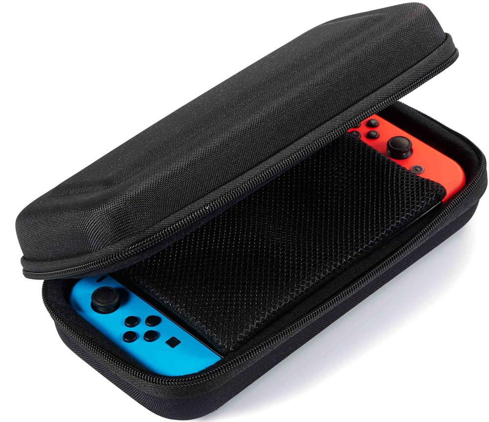 Bigben für Nintendo Switch Tasche Classic L Transport Case schwarz BB357202