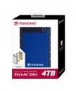 Transcend HDD externe Festplatte StoreJet 25H3 2,5 Zoll 4TB USB 3.1 navy blue