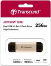 Transcend USB Stick 256GB Speicherstick JetFlash 930 TLC USB 3.2 USB-A / USB-C