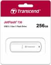 Transcend USB Stick 256GB Speicherstick JetFlash 730 weiß USB 3.0