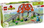 LEGO® DUPLO® Eisenbahnbrücke und Schienen - Erweiterungsset 42 Teile 10426