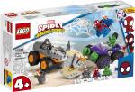 LEGO® Spidey und Seine Super-Freunde Hulks und Rhinos Truck-Duell 110 Teile 10782