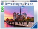 1500 Teile Ravensburger Puzzle Malerisches Notre Dame 16345