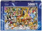 5000 Teile Ravensburger Puzzle Disney Mickey als Künstler 17432
